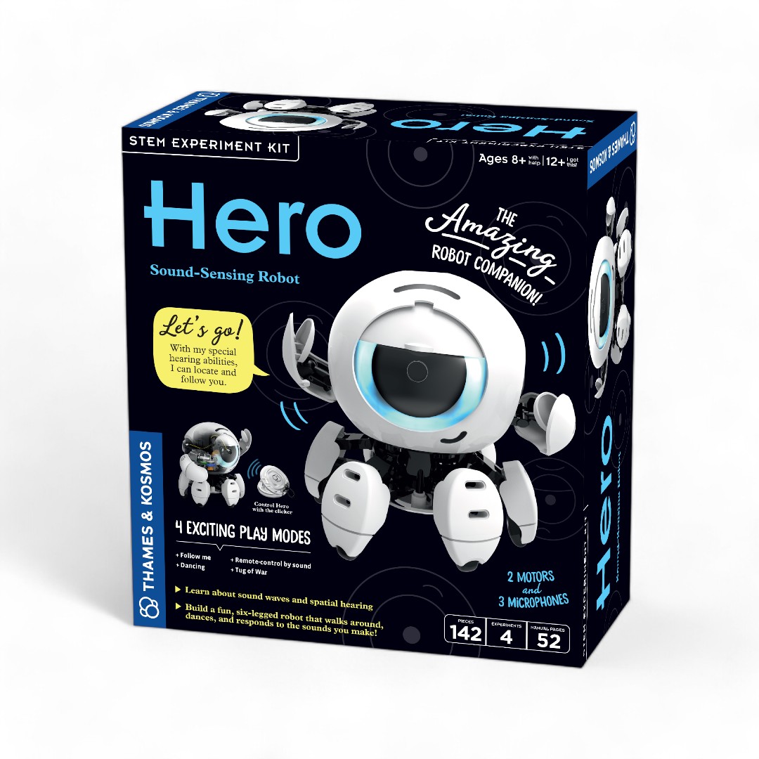 Hero: Sound-Sensing Robot | GoodThings